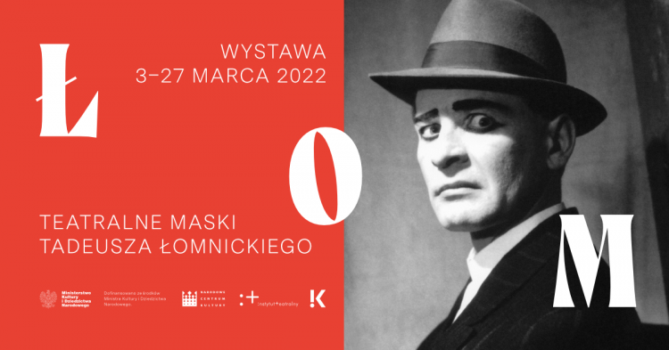 Wystawa „Teatralne maski Tadeusza Łomnickiego”. Źródło: Instytut Teatralny