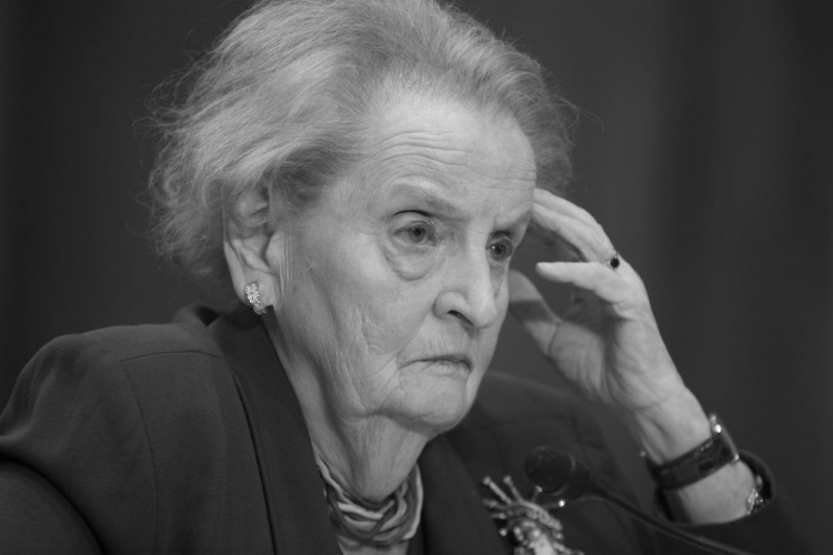 Madeleine Albright. Fot. PAP/EPA/M. Reynolds