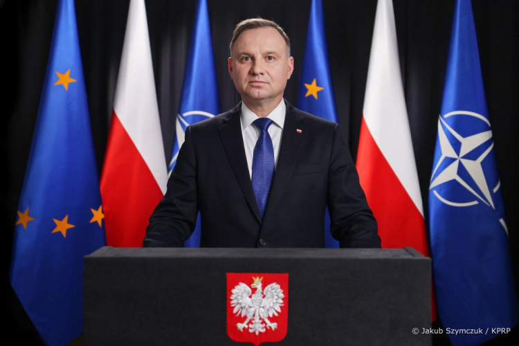 Prezydent Andrzej Duda. Fot. Jakub Szymczuk / KPRP