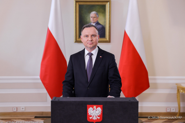 Prezydent Andrzej Duda. Fot. Jakub Szymczuk / KPRP