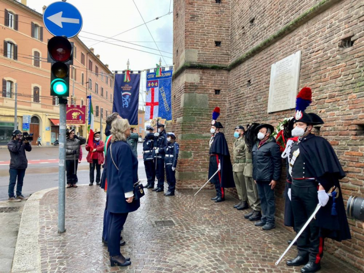 Obchody 77. rocznicy wyzwolenia Bolonii. Źródło: Konsulat Generalny RP w Mediolanie