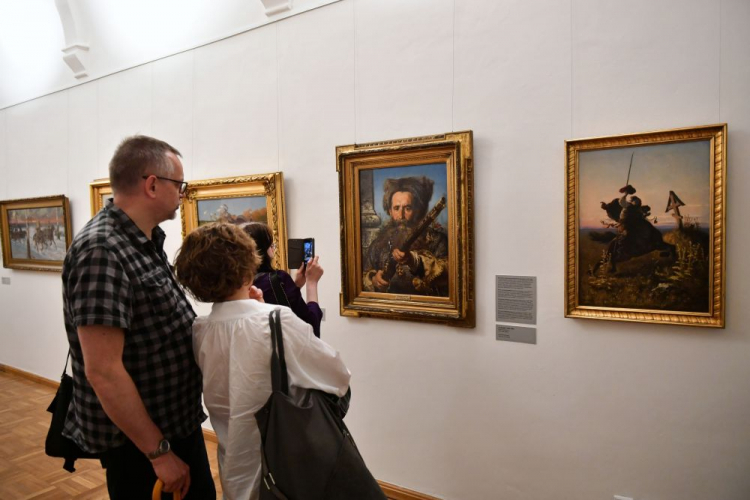 Wystawa czasowa „Arcydzieła sztuki polskiej” w Muzeum Gdańska – Ratuszu Głównym Miasta. Fot. PAP/A. Warżawa