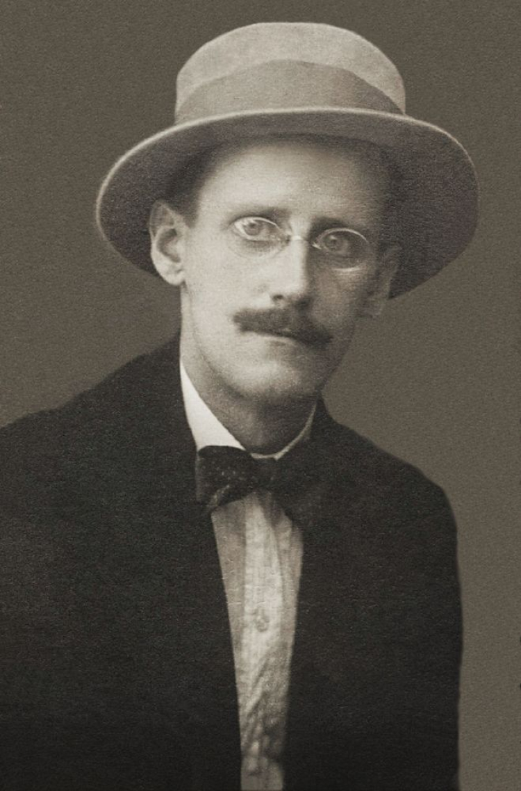 James Joyce. Źródło: Wikimedia Commons