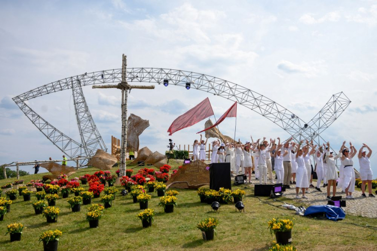 XXVI Spotkanie Młodych Lednica 2000 na Polach Lednickich. Fot. PAP/J. Kaczmarczyk