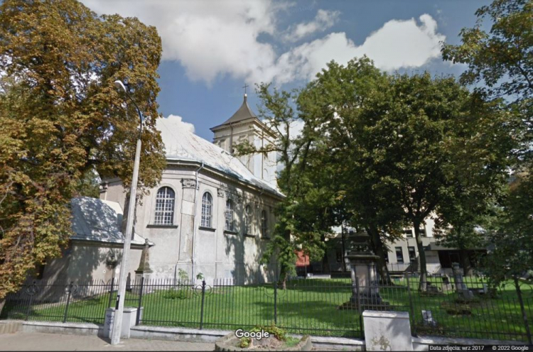 Kościół ewangelicko-augsburski Świętej Trójcy w Lublinie. Źródło: Google Maps – Street View