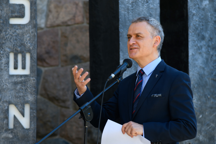 Dyrektor Wielkopolskiego Muzeum Niepodległości Przemysław Terlecki. Fot. PAP/J. Kaczmarczyk