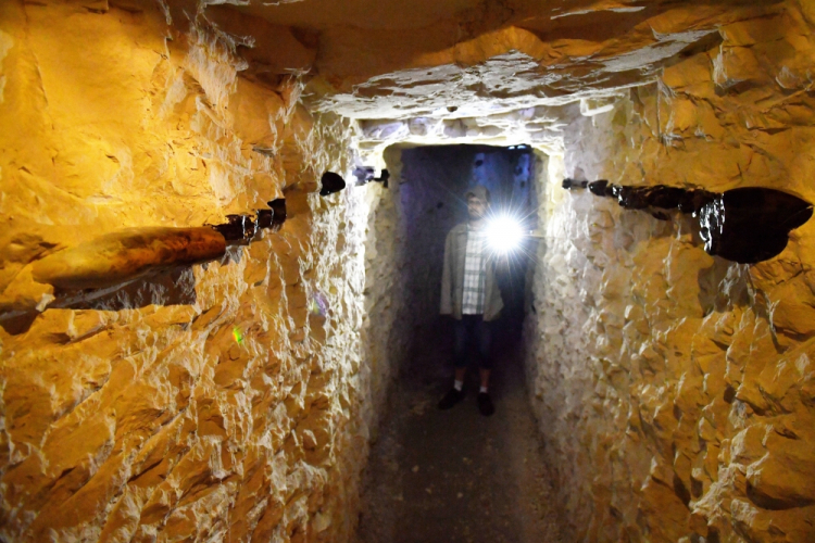 Krzemionki, 19.06.2019. Muzeum archeologiczne i rezerwat „Krzemionki” w Krzemionkach pod Ostrowcem Świętokrzyskim. Fot. PAP/P. Polak