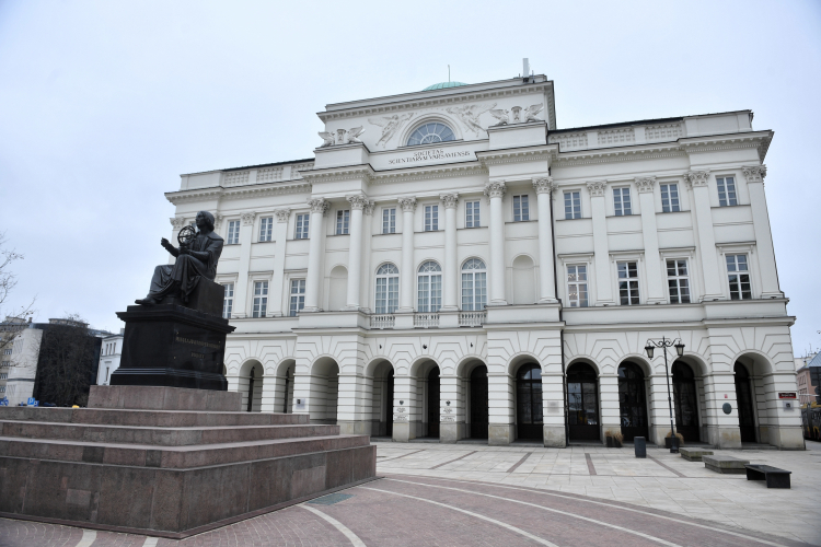 Pałac Staszica w Warszawie. Fot. PAP/R. Pietruszka