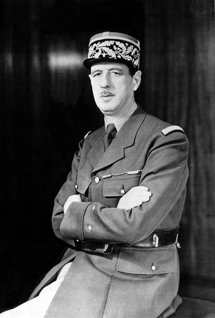 Charles de Gaulle. Źródło: wikipedia.org