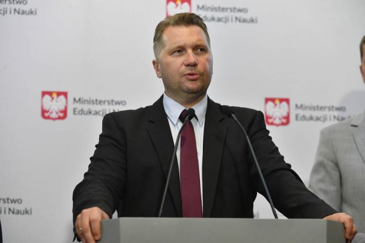 Minister edukacji i nauki Przemysław Czarnek. Fot. PAP/P. Nowak