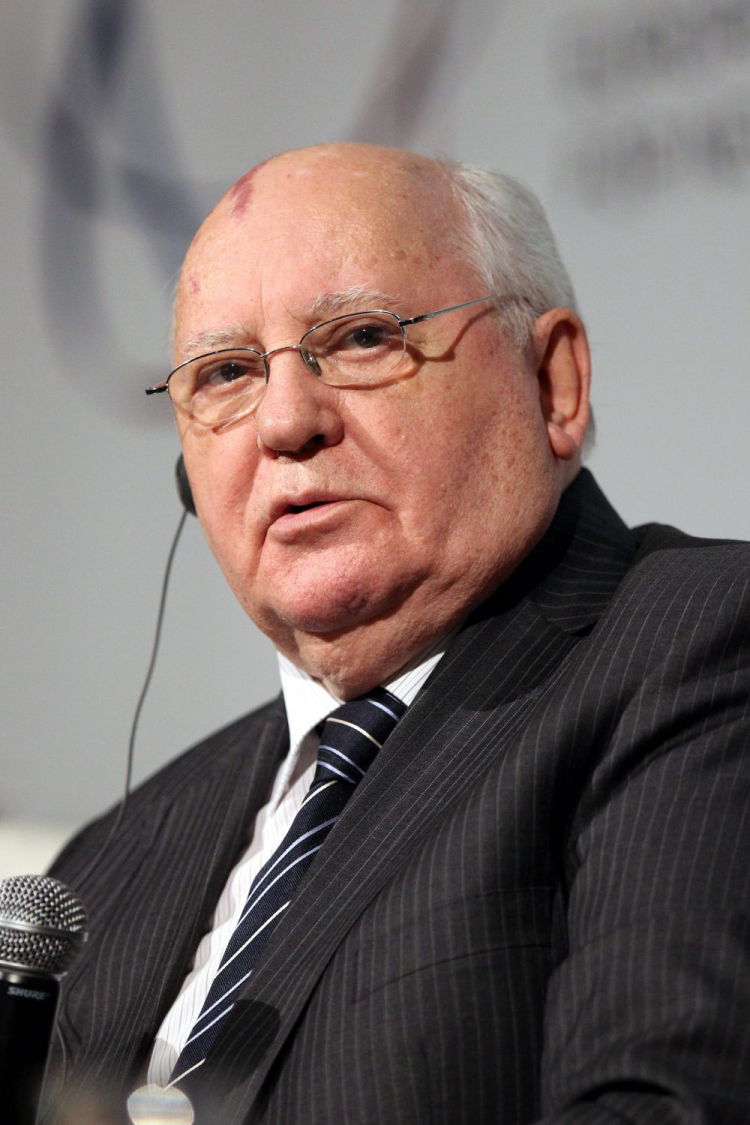 Rok 2012. Były prezydent ZSRR Michaił Gorbaczow. Fot. PAP/P. Wittman