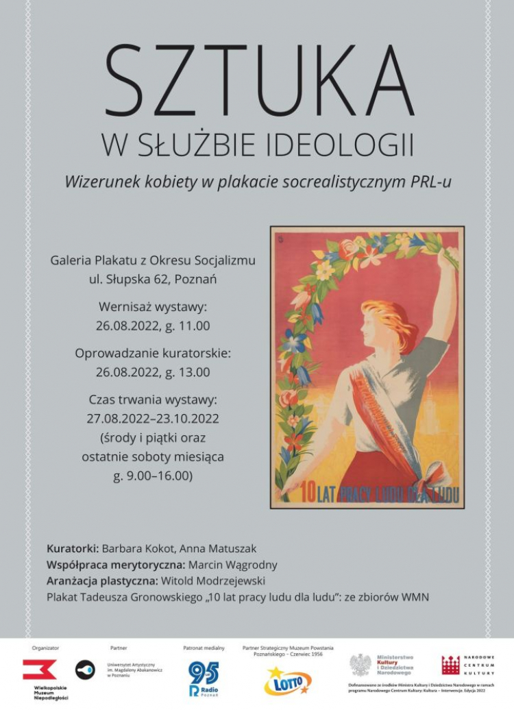 Wystawa „Sztuka w służbie ideologii. Wizerunek kobiety w plakacie socrealistycznym PRL-u”