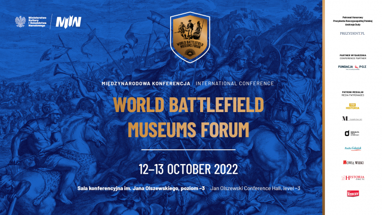 Światowe Forum Muzeów Pól Bitewnych. Źródło: Muzeum II Wojny Światowej w Gdańsku