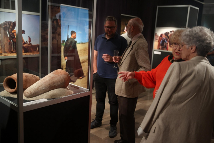 Otwarcie wystawy „Tell-el-Farcha. 20 lat polskich wykopalisk” w Muzeum Archeologicznym w Krakowie. Fot. PAP/Ł. Gągulski