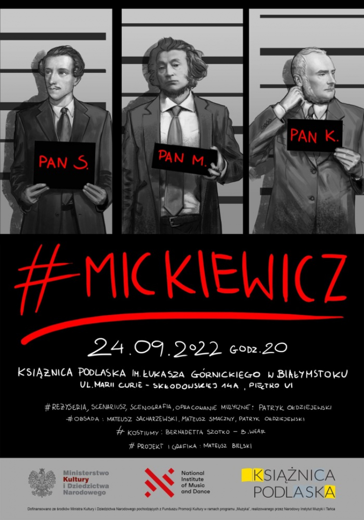 Widowisko słowno-muzyczne „#Mickiewicz”
