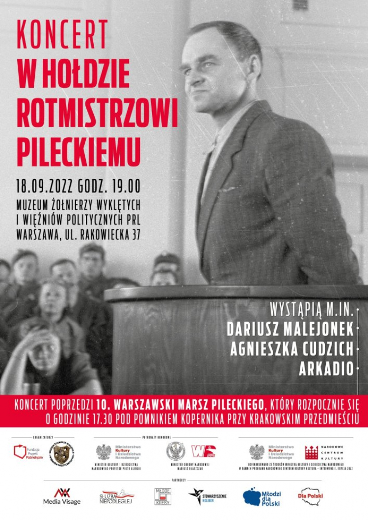 Koncert w hołdzie rotmistrzowi Witoldowi Pileckiemu w Muzeum Żołnierzy Wyklętych i Więźniów Politycznych PRL