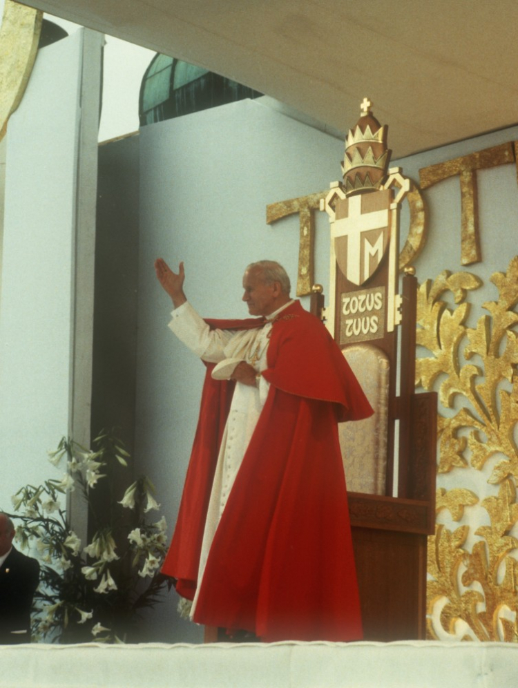 II pielgrzymka papieża Jana Pawła II do Polski. Częstochowa, 18.06.1983. Fot. PAP/G. Rogiński