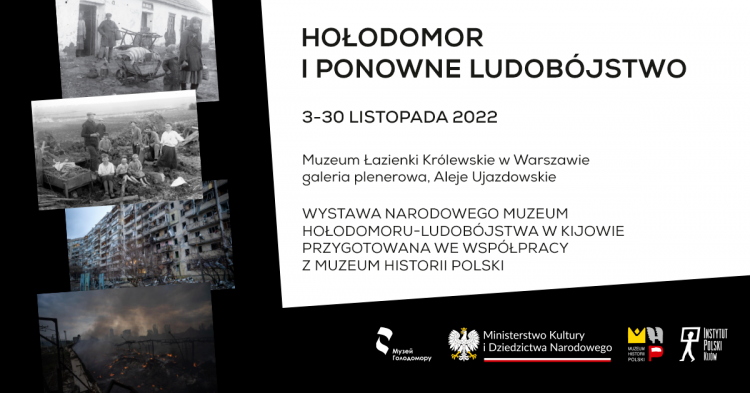 Wystawa „Hołodomor i ponowne ludobójstwo”. Źródło: MHP