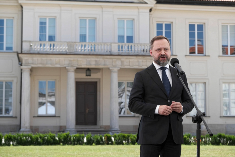 Dyrektor Biblioteki Narodowej Tomasz Makowski. Fot. PAP/M. Marek