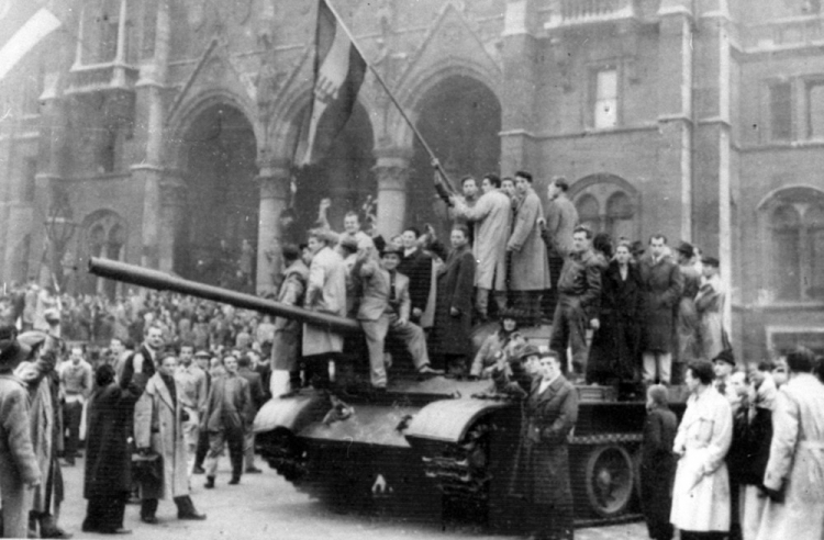 Powstanie węgierskie 1956. Fot. PAP/CAF/Archiwum