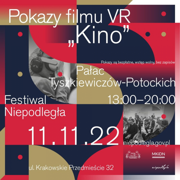 Pokazy filmu VR „Kino”
