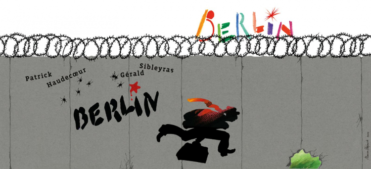 Plakat sztuki „Berlin Berlin”. Źródło: Teatr Współczesny