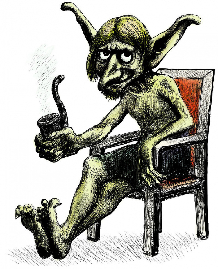 Goblin. Źródło: Wikimedia Commons