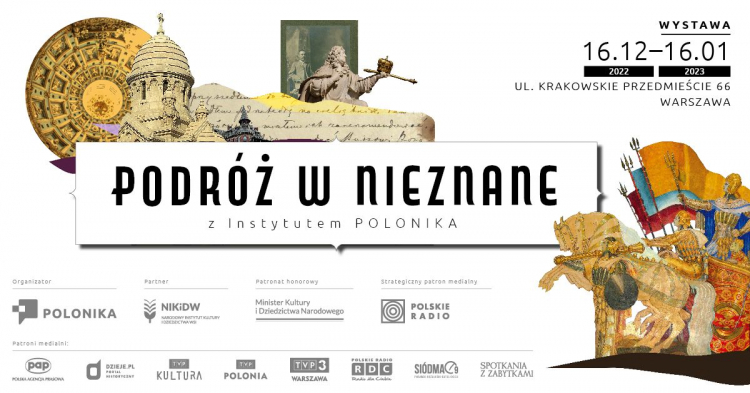 „Podróż w nieznane z Instytutem POLONIKA” . Źródło: Instytut POLONIKA