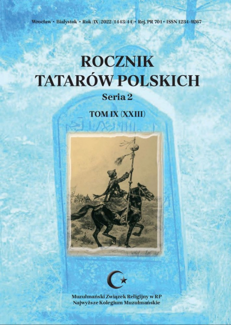 Rocznik Tatarów Polskich 2022