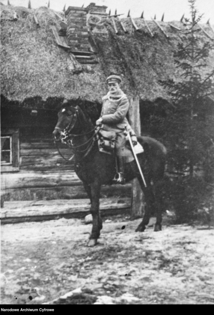 Aleksander Myszkowski, oficer I Brygady Legionów. Fot. NAC