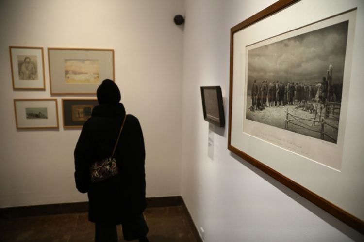 Otwarcie wystawy pt. "Powstanie styczniowe. Droga do niepodległości" w Kordegardzie - Galerii Narodowego Centrum Kultury w Warszawie. Fot. PAP/R. Guz