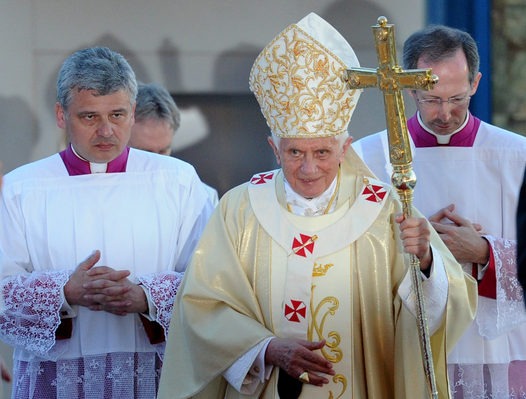 Papież Benedykt XVI. Fot. PAP/EPA