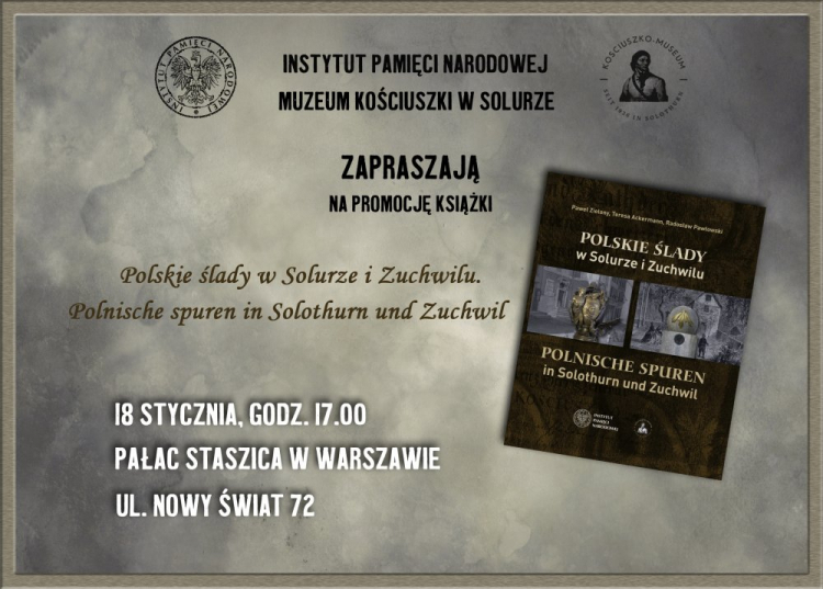 Promocja albumu „Polskie ślady w Solurze i Zuchwilu / Polnische spuren in Solothurn und Zuchwil”