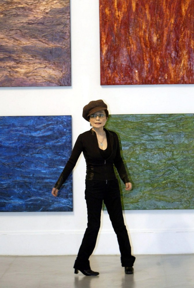 Yoko Ono. Fot. PAP/EPA