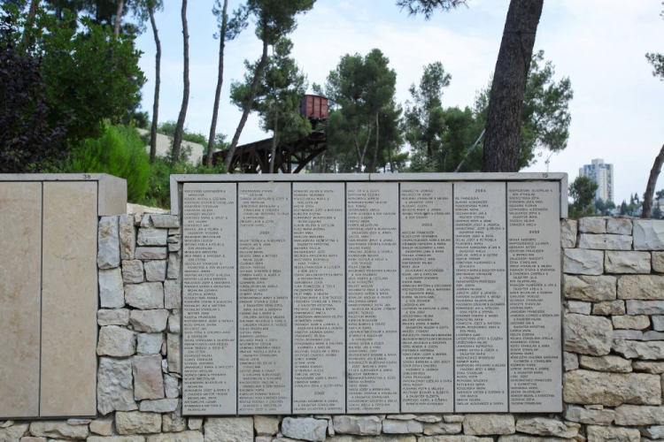 Ogród Sprawiedliwych wśród Narodów Świata Yad Vashem w Jerozolimie. Fot. PAP/M. Marek