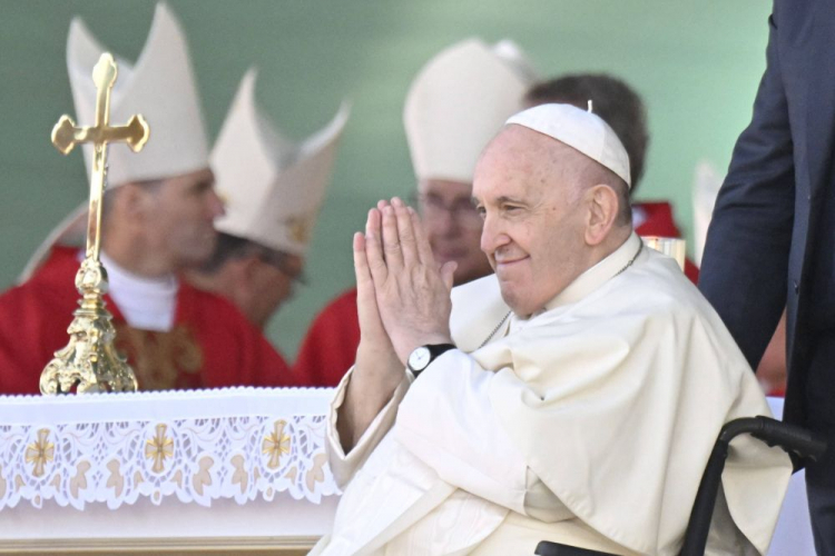 Papież Franciszek. Fot. PAP/EPA/A. Di Meo