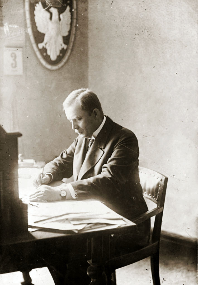 Wojciech Korfanty jako poseł na Sejm RP, ok. 1925 r. Źródło: Wikimedia Commons
