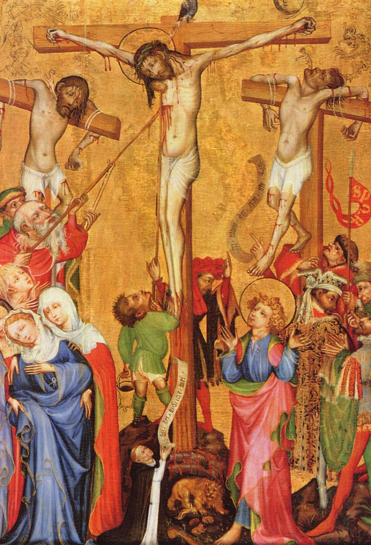Jezus Chrystus umierający na krzyżu. Źródło: Wikimedia Commons