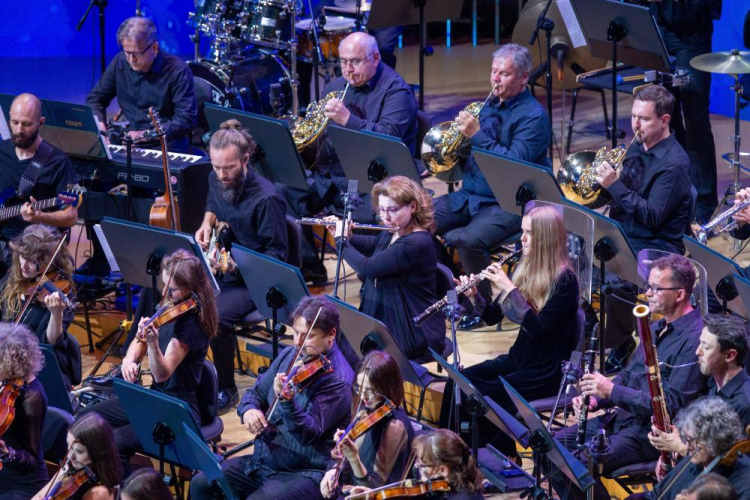 Narodowa Orkiestra Symfoniczna Polskiego Radia w Katowicach. Fot. PAP/T. Wiktor