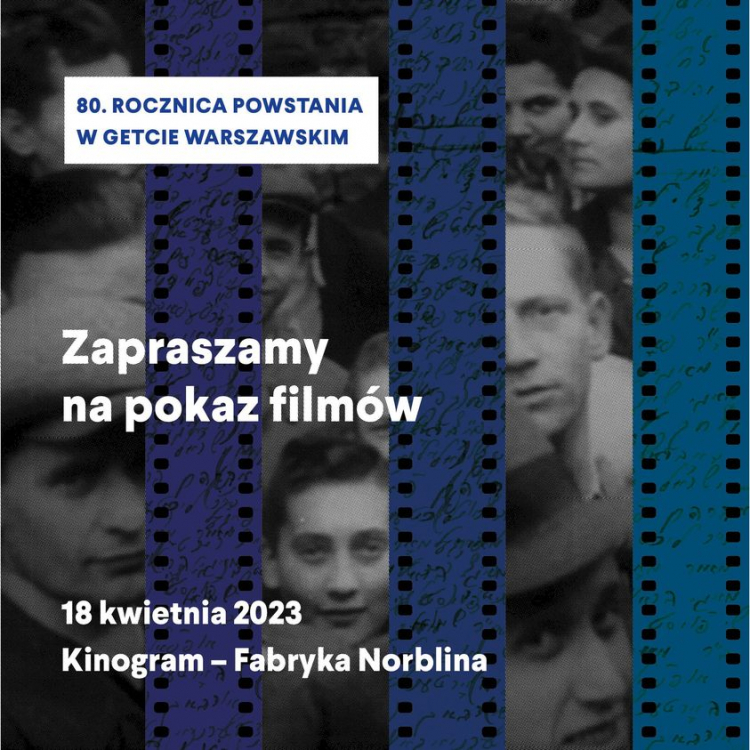 Pokaz dwóch filmów o Zagładzie w przeddzień 80. rocznicy Powstania w getcie warszawskim. Źródło: Instytut Pileckiego
