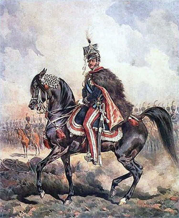 Juliusz Kossak "Portret księcia Józefa na koniu". Źródło: Wikimedia Commons