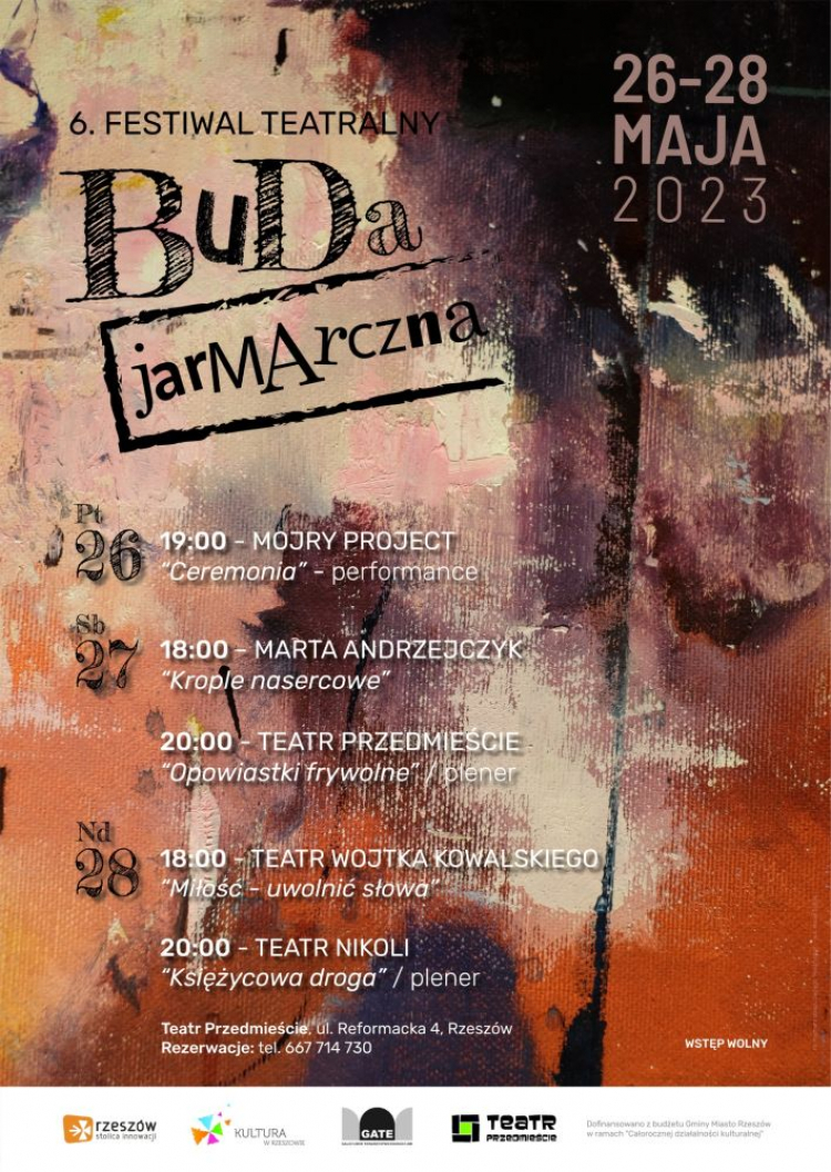 6. Festiwal Teatralny „Buda Jarmarczna” w Rzeszowie