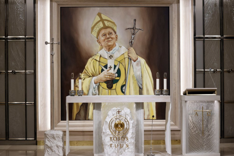Kaplica św. Jana Pawła II w sanktuarium na Jasnej Górze. Fot. PAP/W. Deska