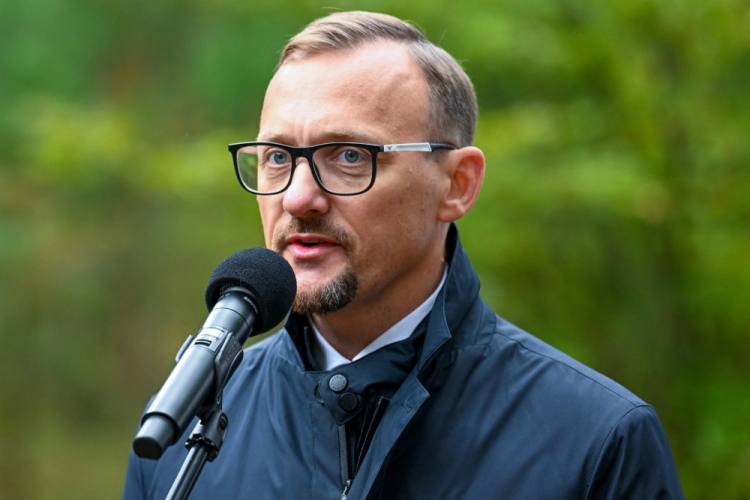 Rzecznik prasowy IPN Rafał Leśkiewicz. Fot. PAP/D. Delmanowicz