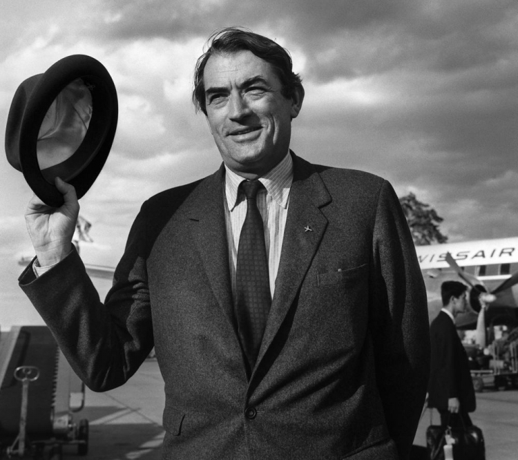 Gregory Peck, 1966 r. Fot. PAP/EPA