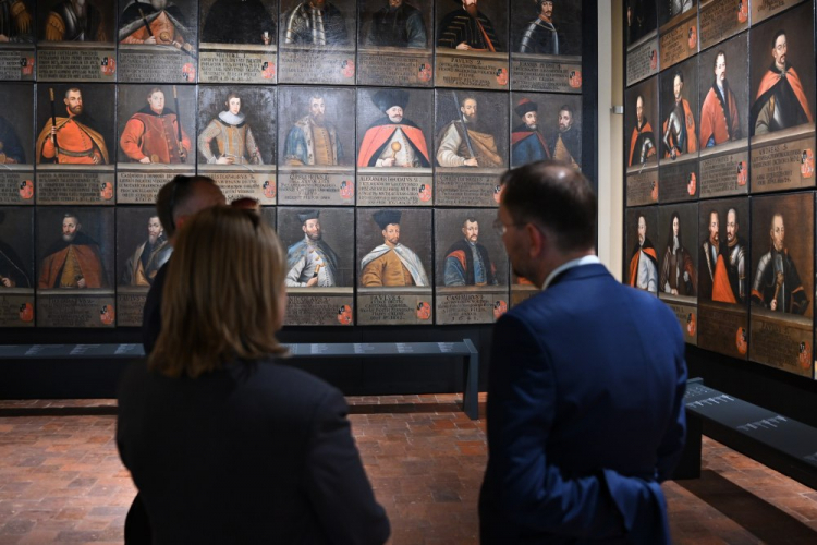 Nowo otwarta ekspozycja stała "Kultura staropolska" na Zamku w Pieskowej Skale – oddziale Zamku Królewskiego na Wawelu. Fot. PAP/Art Service