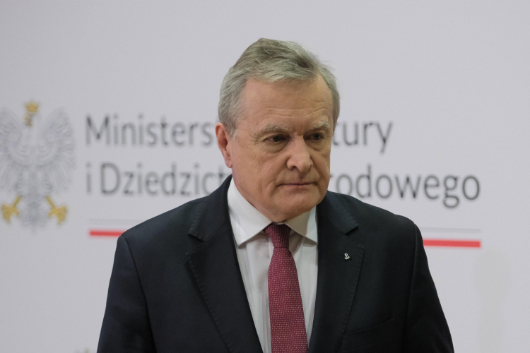 Wicepremier, minister kultury i dziedzictwa narodowego Piotr Gliński. Fot. PAP/M. Marek