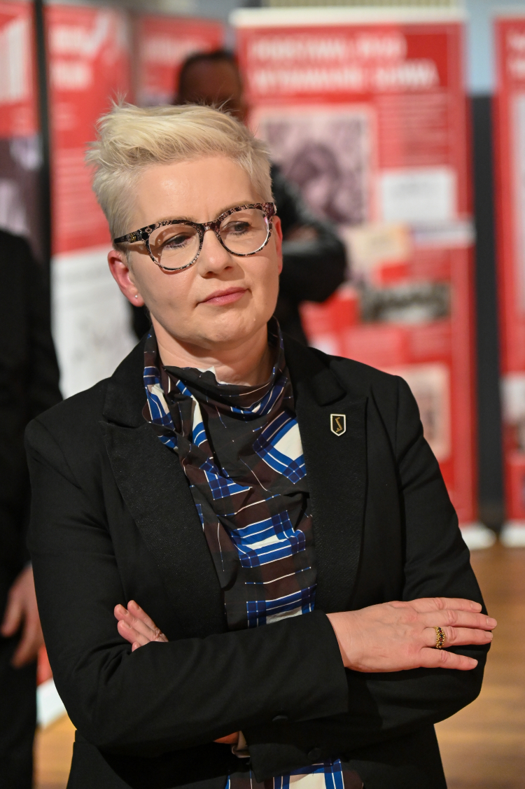 Dyrektor Instytutu Polskiego Marzena Kępowicz. Fot. PAP/M. Bielecki