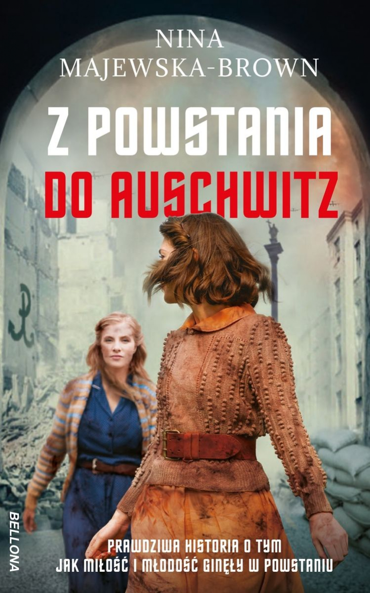 Okładka książki „Z Powstania do Auschwitz” Niny Majewskiej-Brown