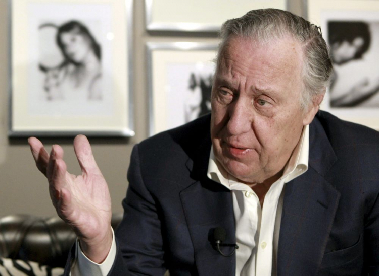 Frederick Forsyth. Fot. PAP/EPA